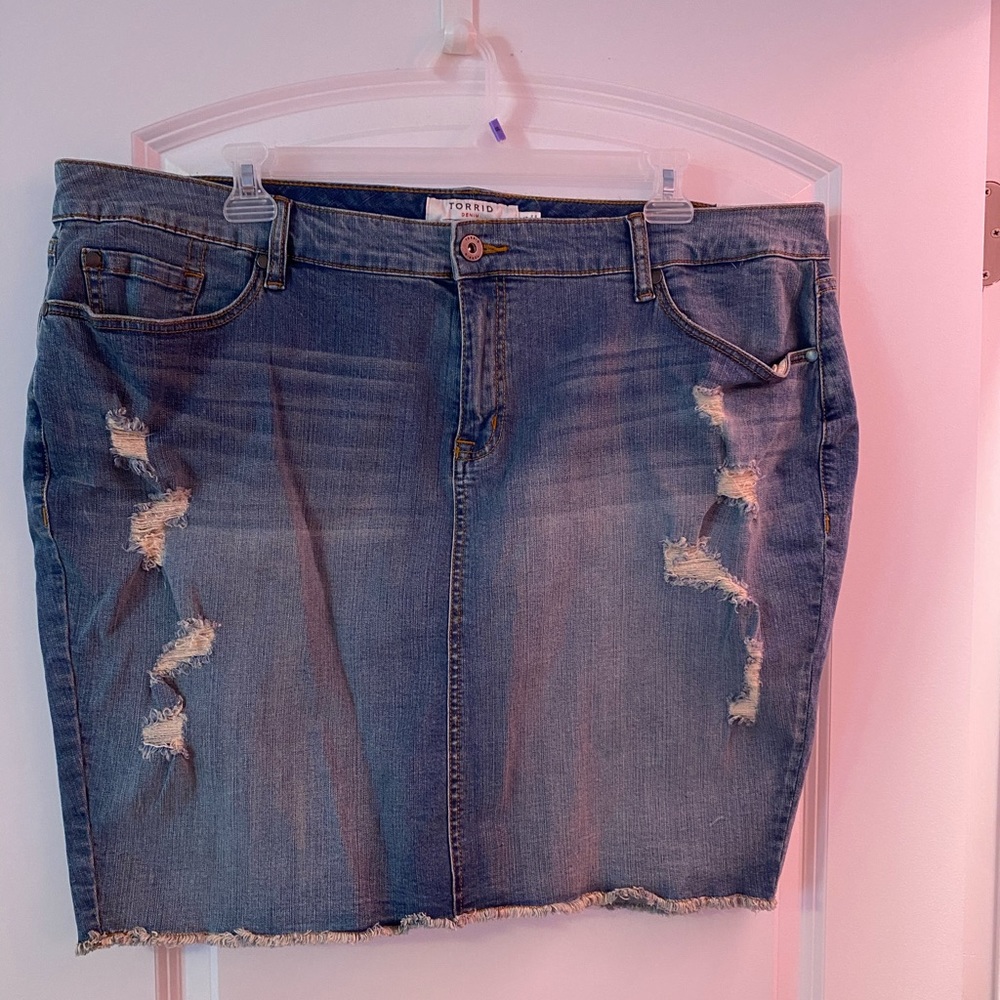 TORRID Denim Skirt